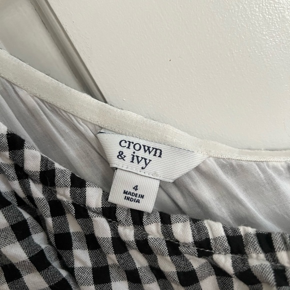 Crown & Ivy Gingham Dress - Picture 2 of 3